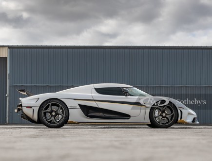 First Public Auction of a Koenigsegg Regera Hypercar –  Over $200,000 in Options