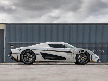 First Public Auction of a Koenigsegg Regera Hypercar –  Over $200,000 in Options