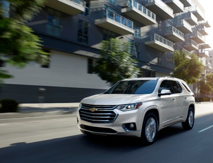 The 2021 Chevrolet Traverse Might Be the Most Comfortable Vehicle Under $30,000