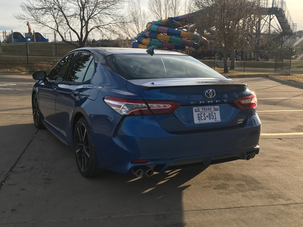 2021 Toyota Camry XSE rear