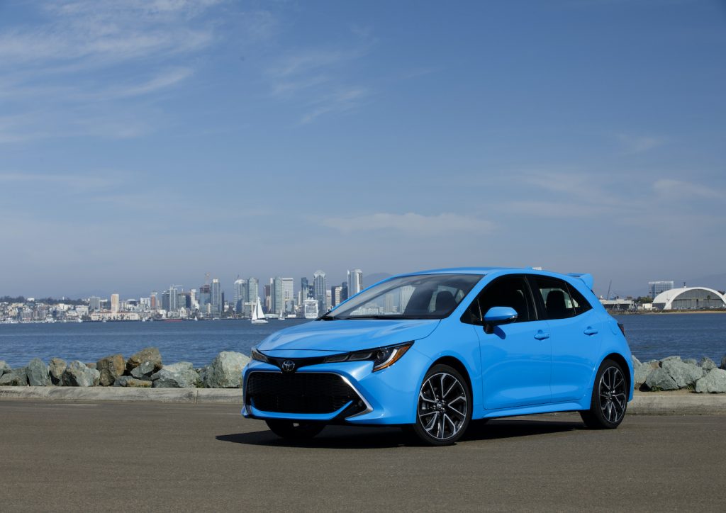 2021 Toyota Corolla parked