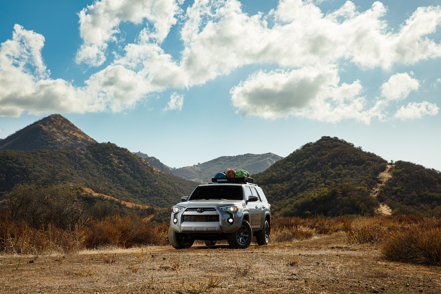 2021 Toyota 4Runner in the mountans
