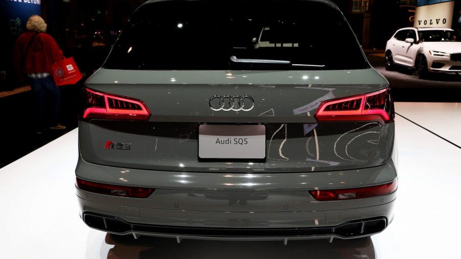 2019 Audi SQ5 is on display at the 111th Annual Chicago Auto Show at McCormick Place