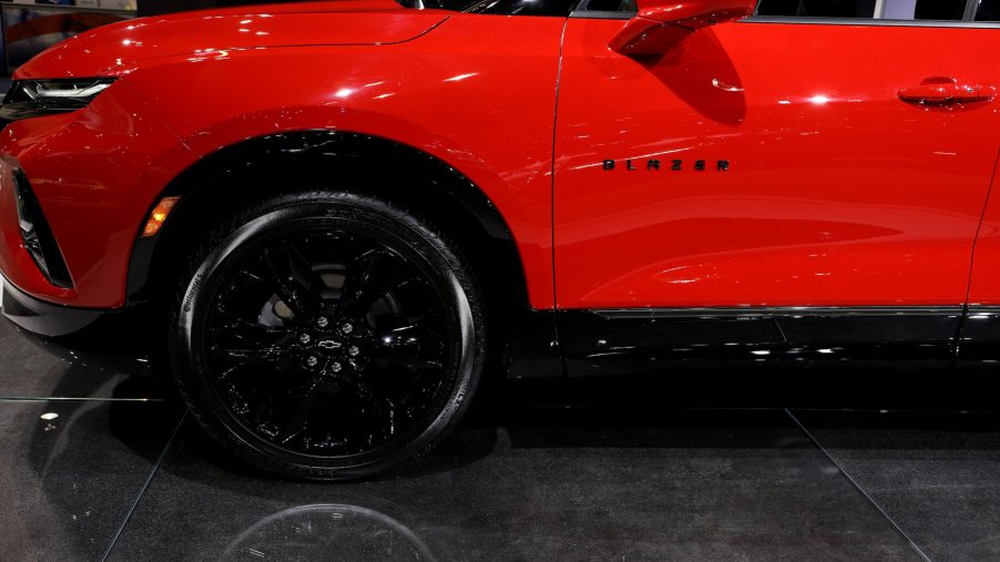 2019 Chevrolet Blazer is on display at the 111th Annual Chicago Auto Show