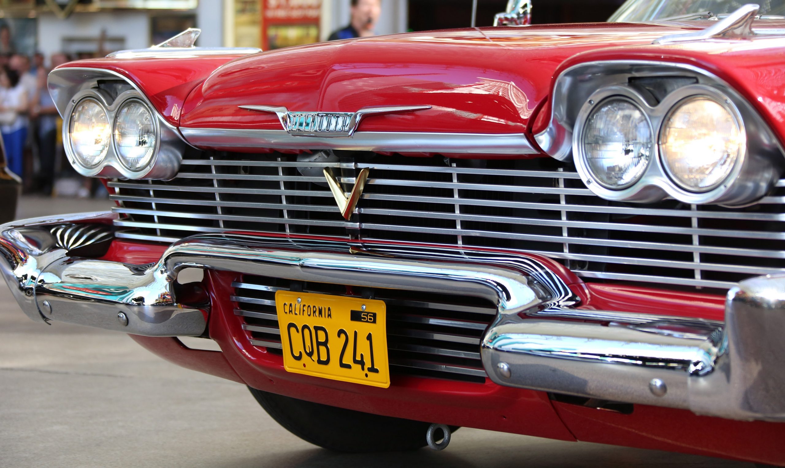 A red 1958 Plymouth Fury was used in the horror movie Christine.
