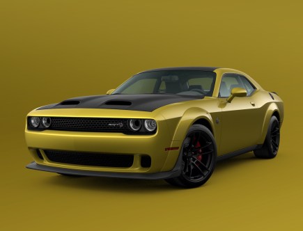 Shine With Gold Paint on Your 2021 Dodge Challenger