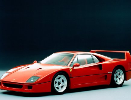 A $1.5 Million Ferrari F40 With No Insurance Totaled On Final Drive Before It Sold