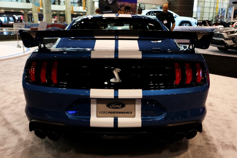 2020 Ford Mustang Shelby GT500 is on display at the 111th Annual Chicago Auto Show
