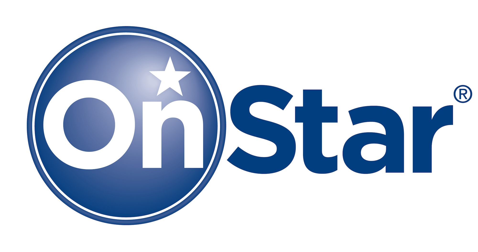 GM's blue and white OnStar Logo