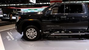 2020 GMC Sierra Denali HD is on display at the 111th Annual Chicago Auto Show
