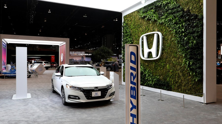 2020 Honda Accord Hybrid is on display at the 112th Annual Chicago Auto Show