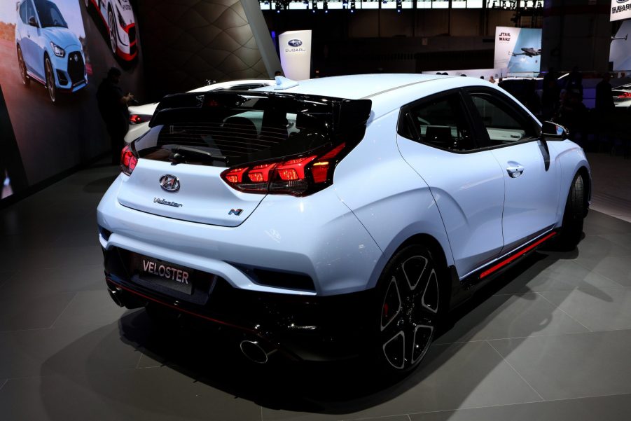 2018 Hyundai Veloster is on display at the 110th Annual Chicago Auto Show