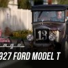 Jay Leno driving a 1927 Ford Model T