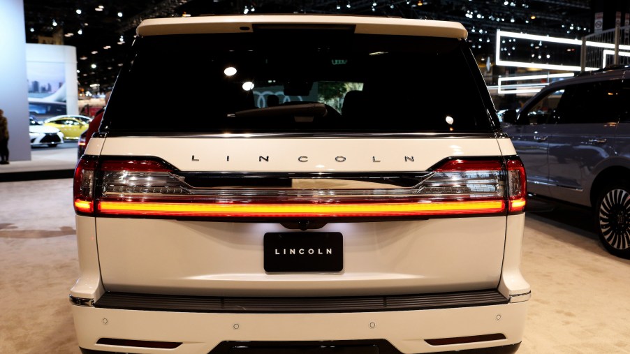 2019 Lincoln Navigator is on display at the 111th Annual Chicago Auto Show at McCormick Place