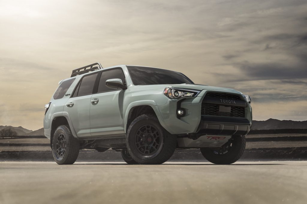 2021 Toyota 4Runner press photo shown in lunar rock is awesome but expensive