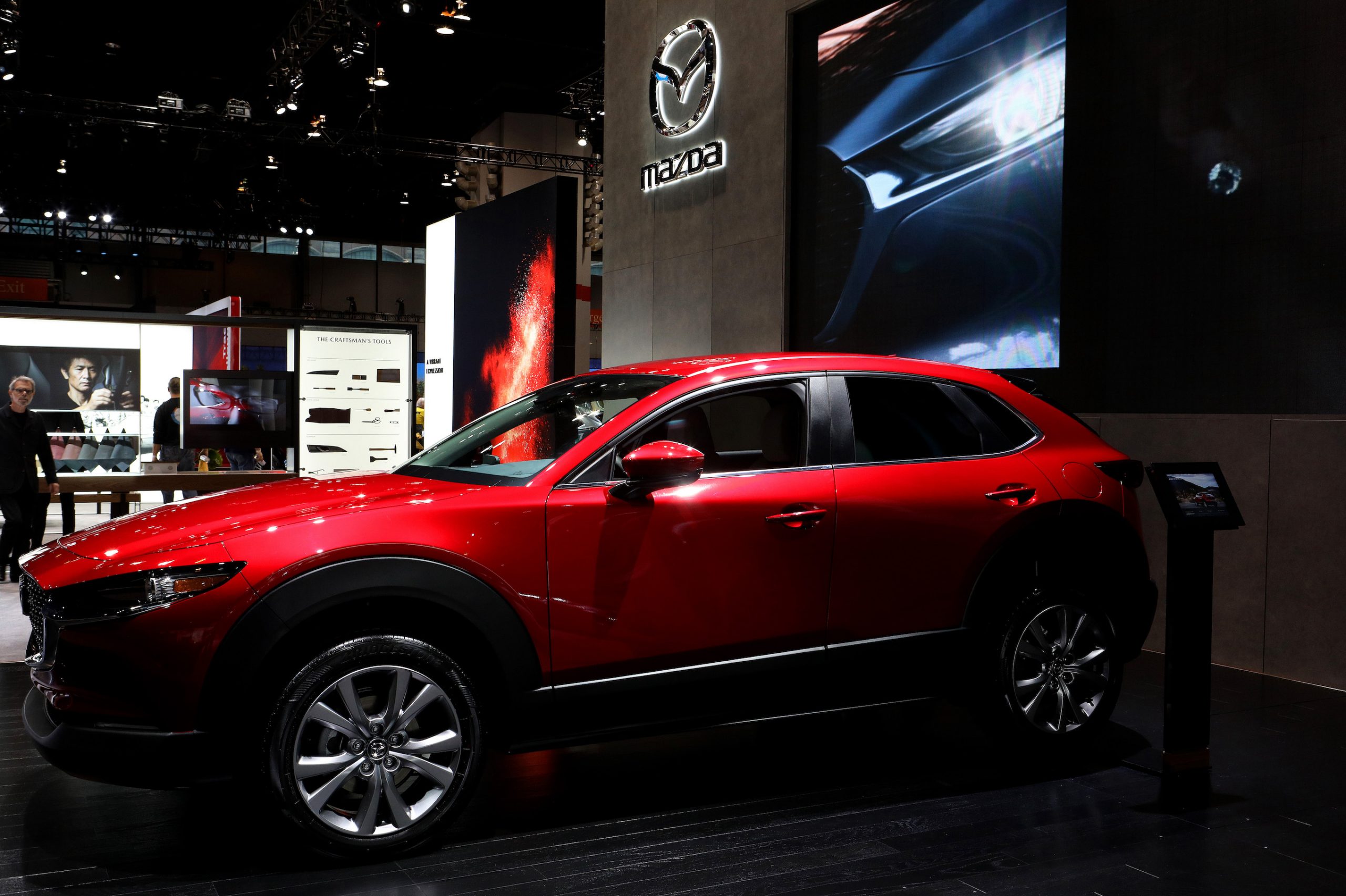2020 Mazda CX-30 is on display at the 112th Annual Chicago Auto Show at McCormick Place