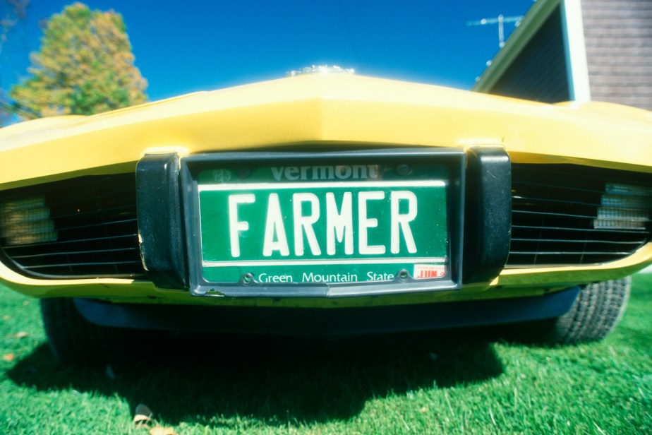 Vanity License Plate - Vermont