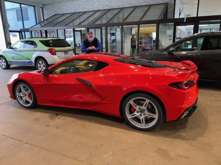 This Brand-New Chevy Corvette C8 Arrived With an Unusual Mistake