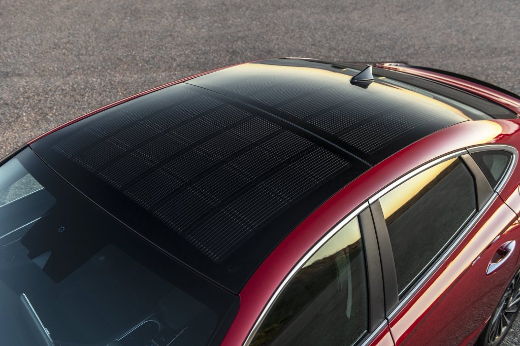 2020 Hyundai Sonata Hybrid Solar Roof 
