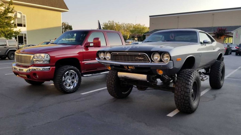 1972 Dodge Challenger 4x4 is bigger than most Pick up trucks F-150