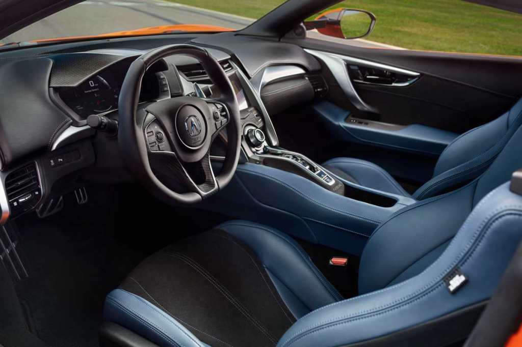 2020 Acura NSX interior 