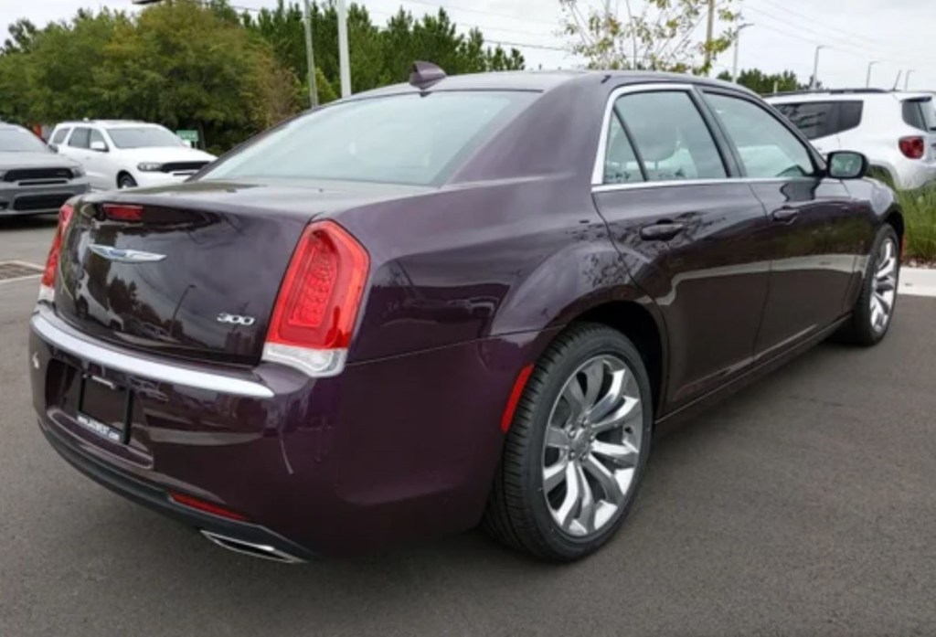 Missing chrome window trim on a 2020 Chrysler 300 Touring