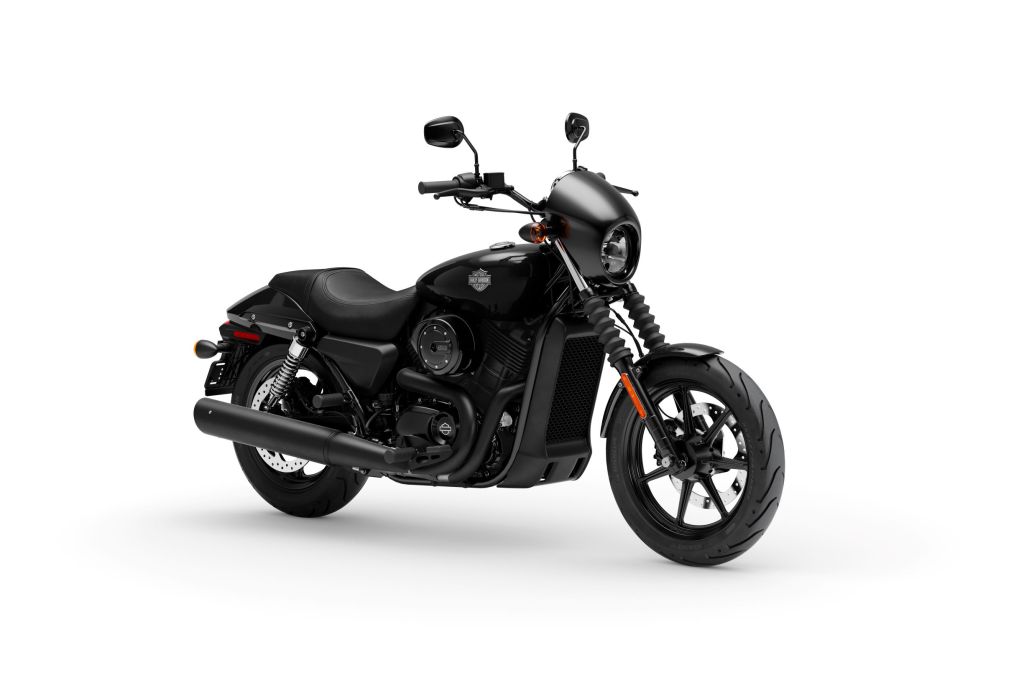 A black 2020 Harley-Davidson Street 500