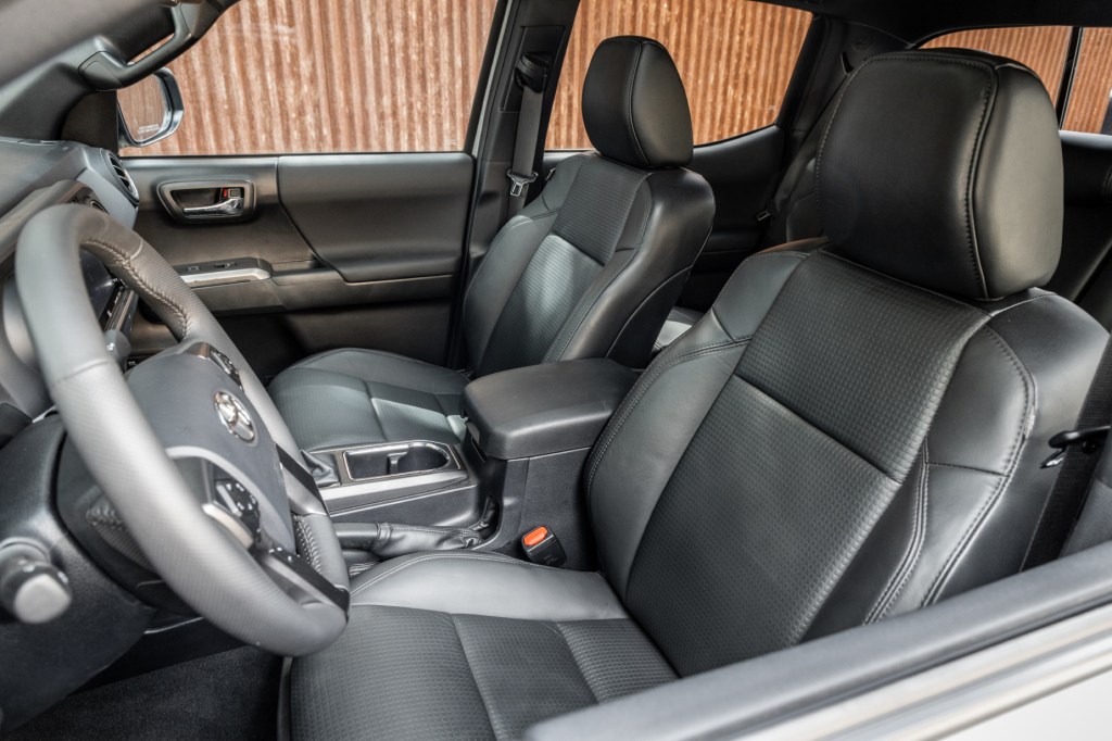 A look at the interior of the 2020 Toyota Tacoma TRD Off-Road