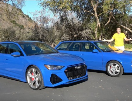 The 2021 Audi RS6 Avant Faces Its Iconic RS2 Ancestor
