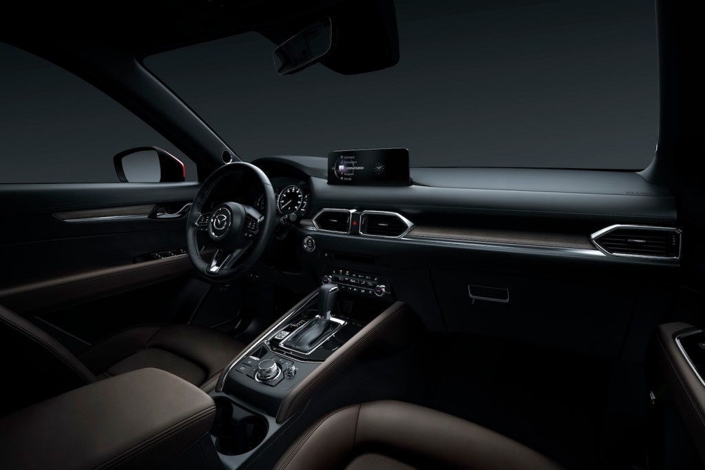 The interior of the 2021 Mazda CX-5