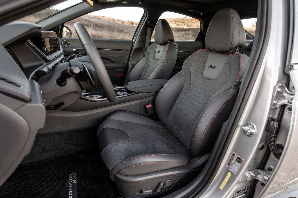 2021 Hyundai Sonata N Line interior