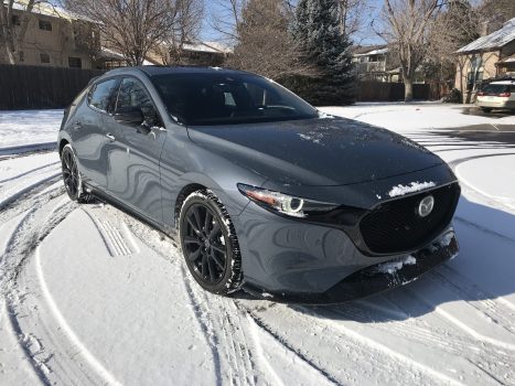Driving the 2021 Mazda3 Turbo in the Snow Instills Thrills and Confidence