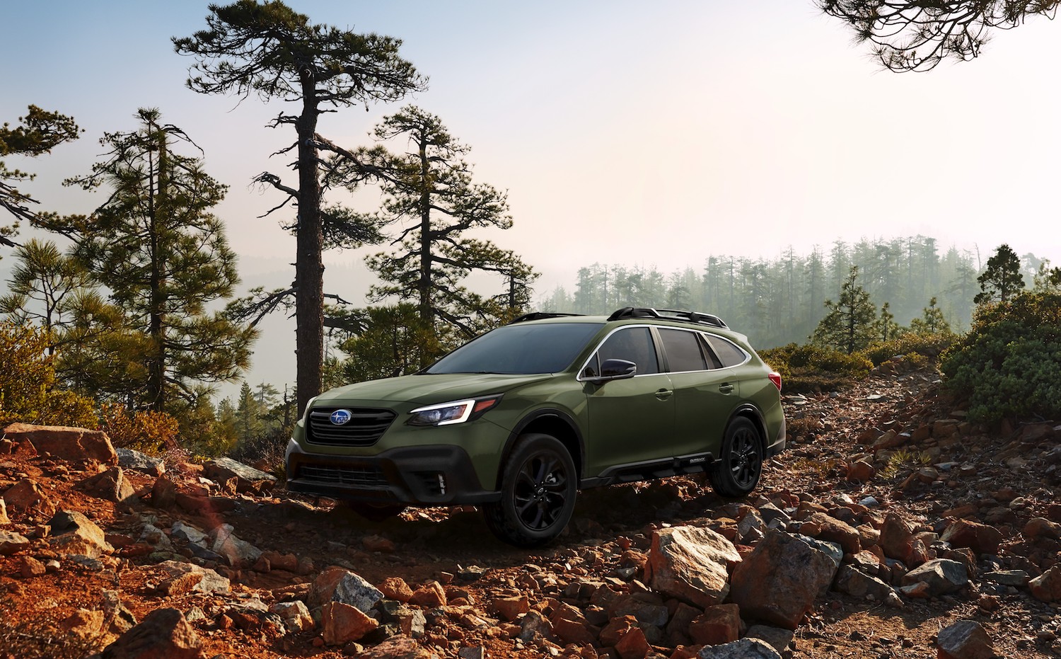 2021 Subaru Outback in the wilderness