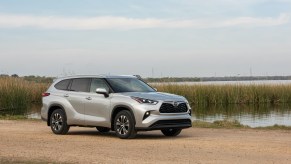 2021 Toyota Highlander parked