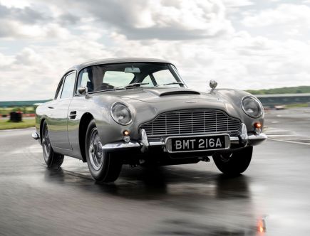 The Aston Martin DB5 Continuation Lets You (Almost) Play Bond for Real