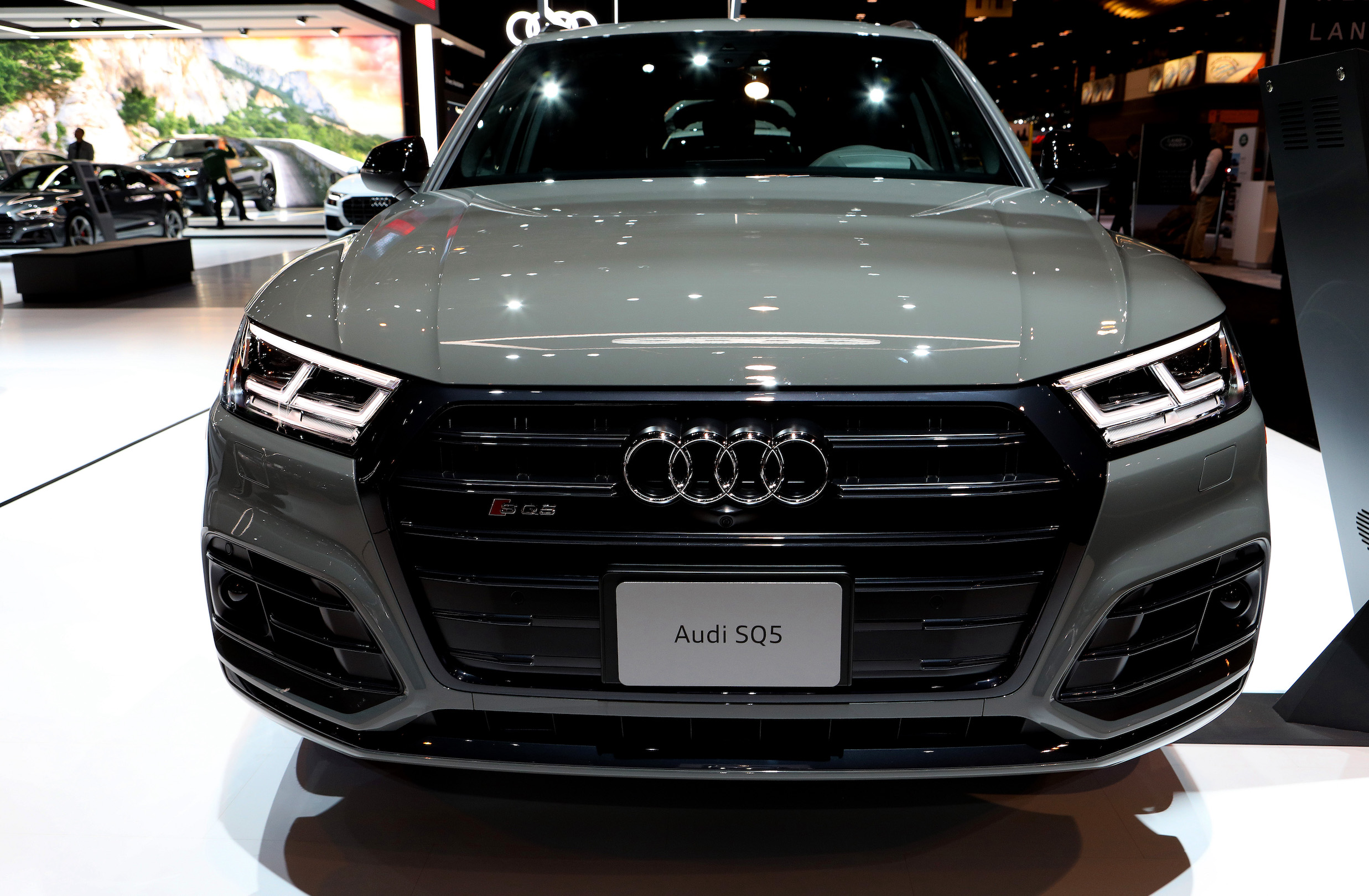 2019 Audi SQ5 is on display at the 111th Annual Chicago Auto Show at McCormick Place
