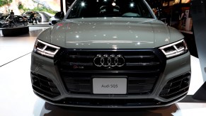 2019 Audi SQ5 is on display at the 111th Annual Chicago Auto Show at McCormick Place
