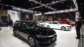 Honda Accord is seen displaying during the Thailand International Motor Expo 2020