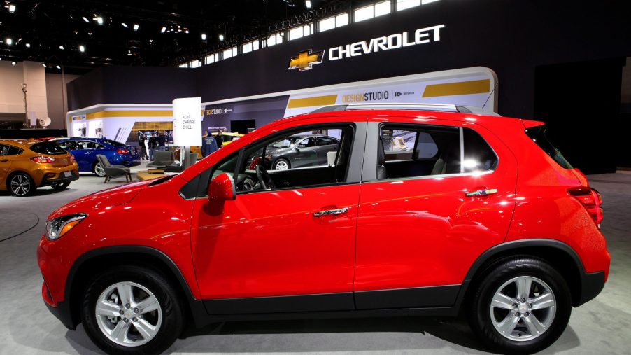 2017 Chevrolet Trax is on display at the 109th Annual Chicago Auto Show