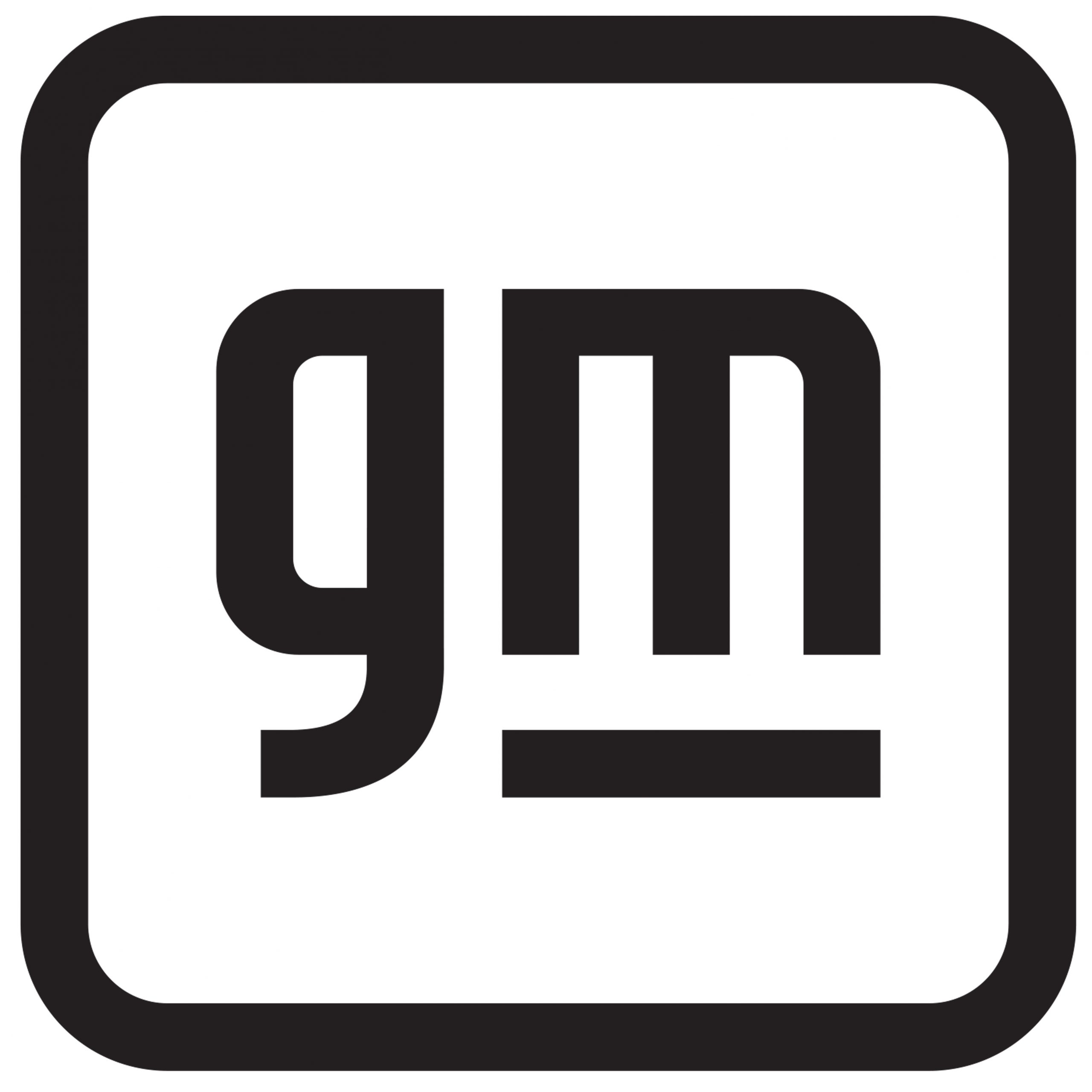 This is the new logo for GM beginning Monday, January 11, 2021