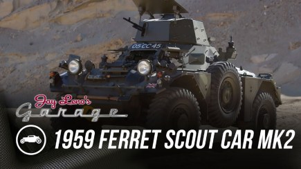 Jay Leno Ferrets Out an Armored Scout Car’s Secrets