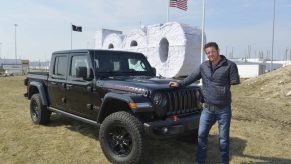 Noah Galloway helps launch Jeep Gladiator Launch Edition truck