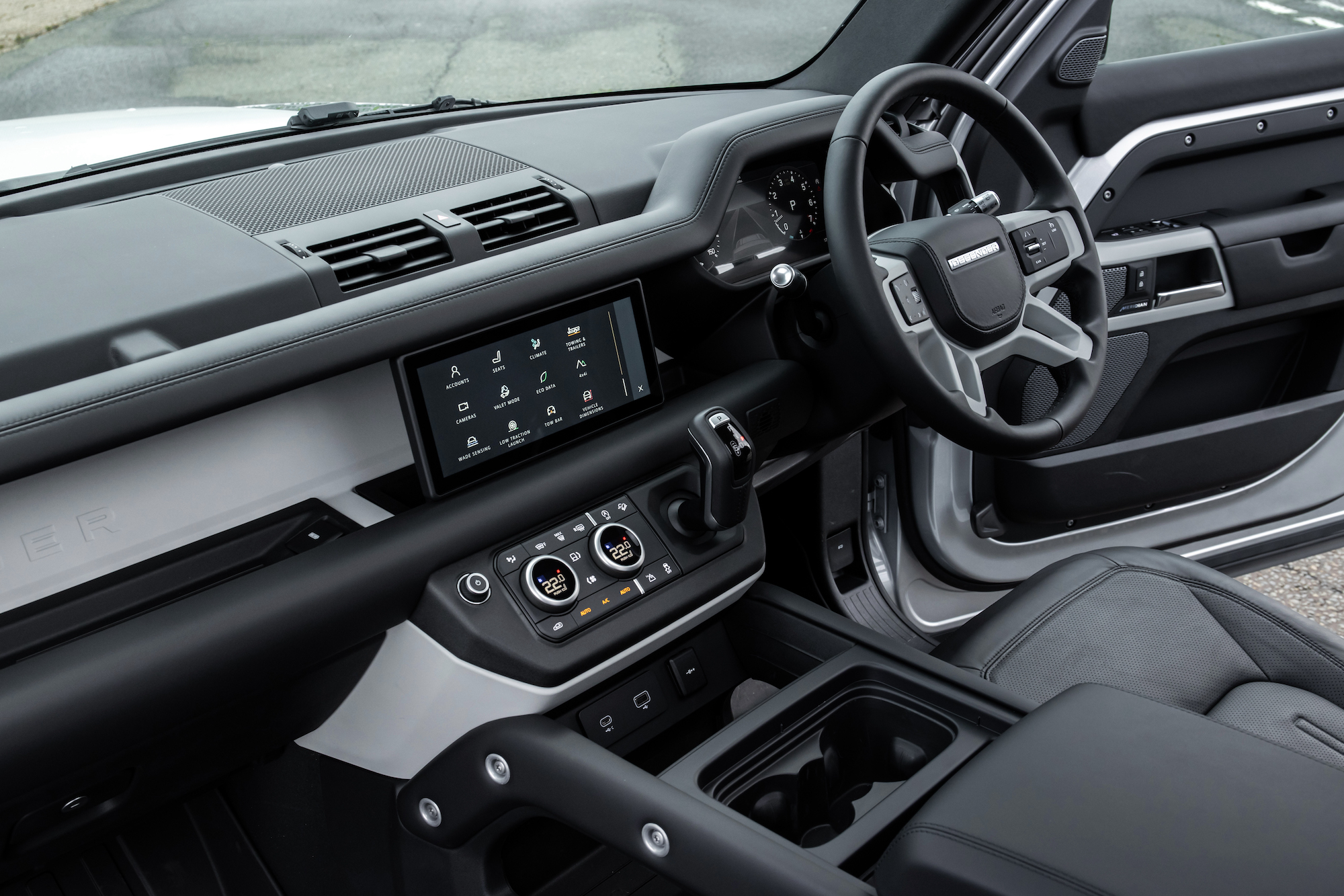 2021 Land Rover Defender 90 P300 interior