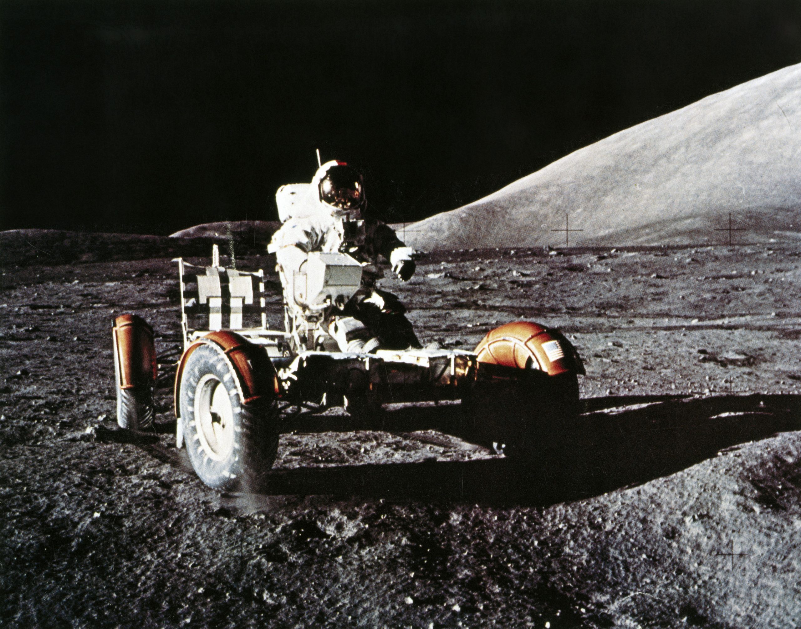 The Lunar Rover was an electric vehicle (EV).