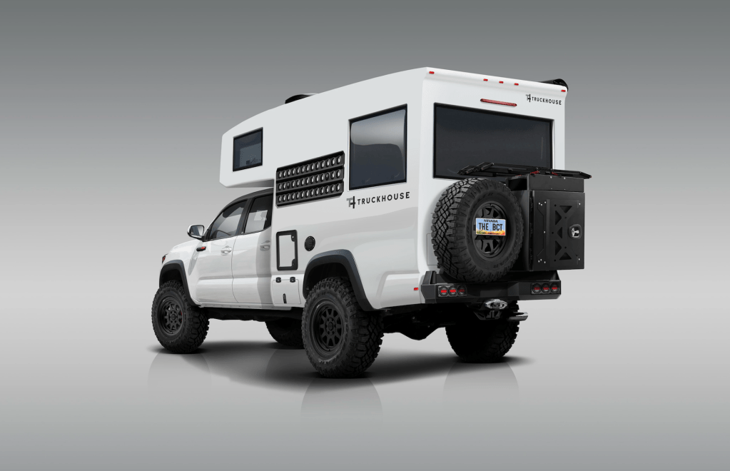 BCT overlanding camper based on a Toyota Tacoma TRD
