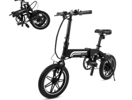The Best Tight-Space Electric Bicycle for under $500 Weighs Only 37 Lbs