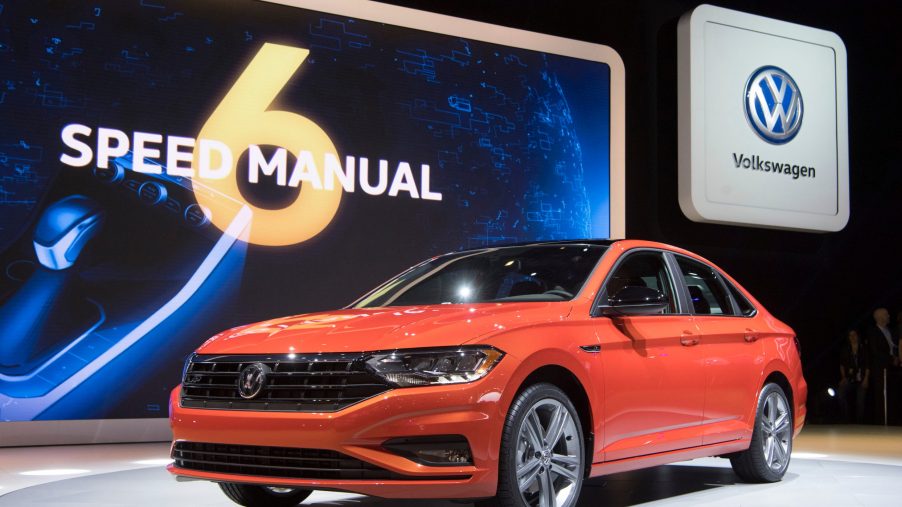Volkswagen presents the new VW Jetta at the Detroit Auto Show 2018 in Detroit, US, 15 January 2018
