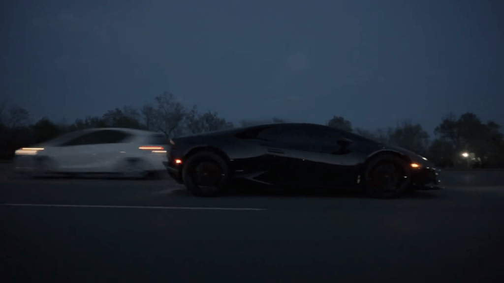 Gabriel Sleiman's 2015 Lamborghini Huracan  tapped going over 200 mph. That's a hell of a speeding ticket.