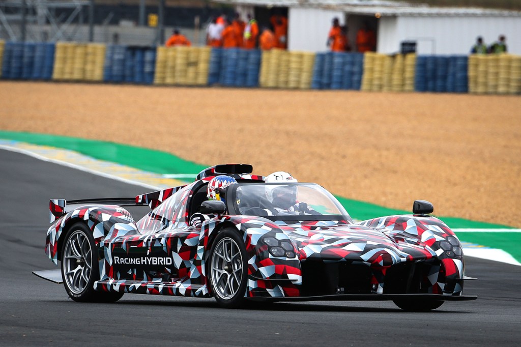 An image of the Toyota GR Super Sport out on the track.
