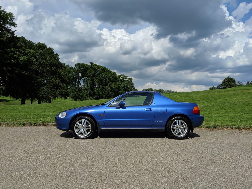 1992 Honda Del Sol side shot
